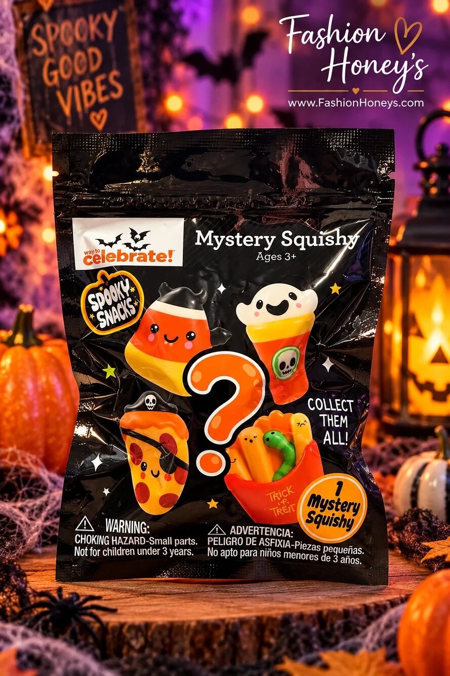 Way to Celebrate! Halloween Mystery Squishy – Spooky Snacks